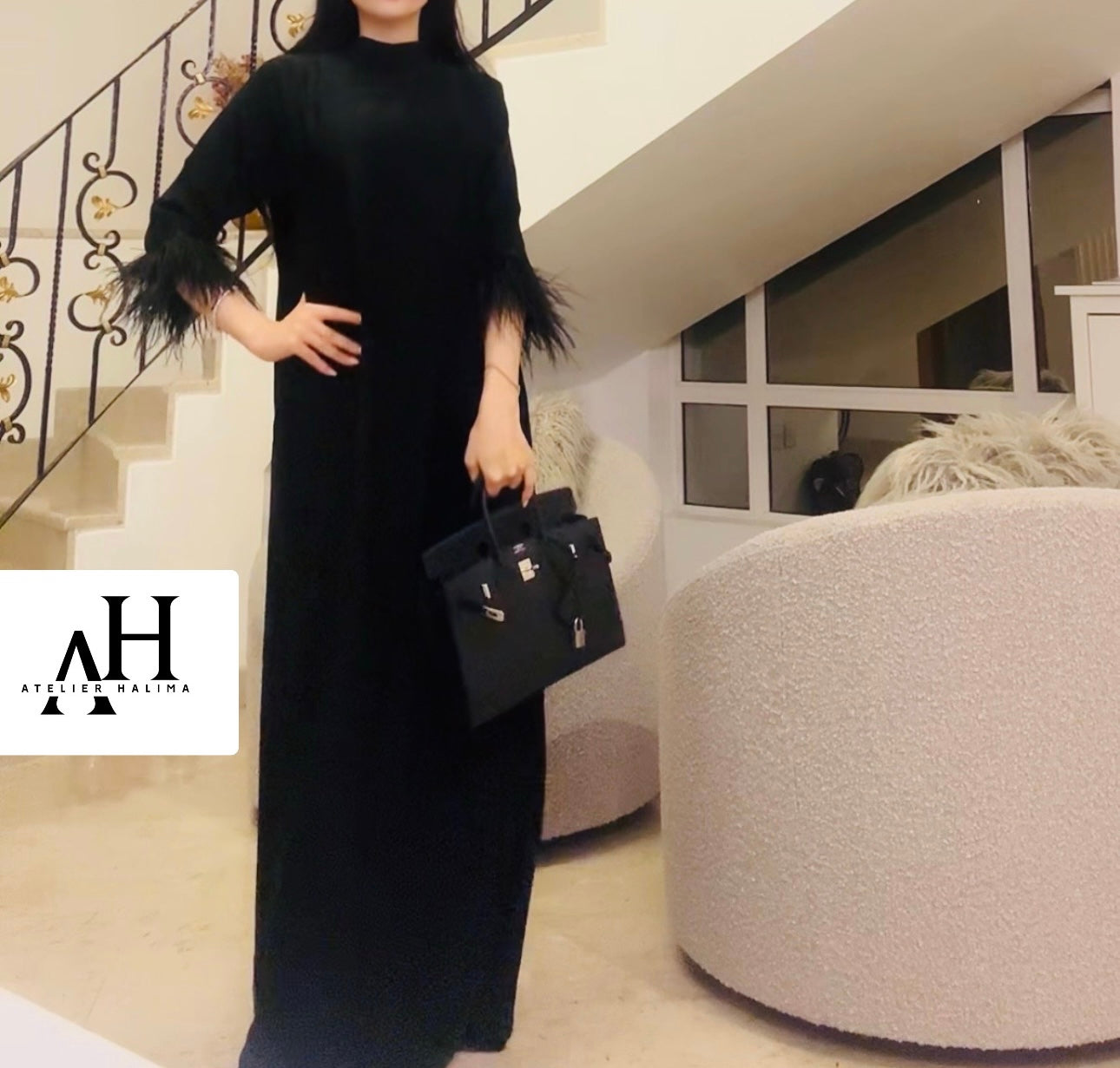 Abaya Pure Noir