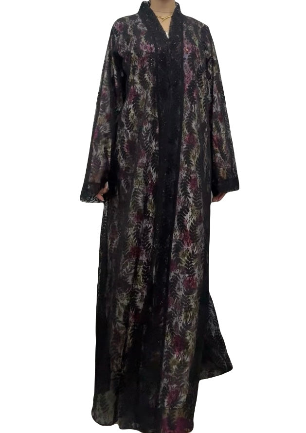 Abaya Midnight  noir
